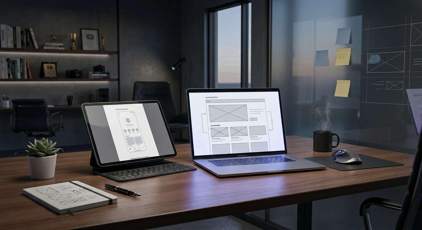 ui ux design process hamora